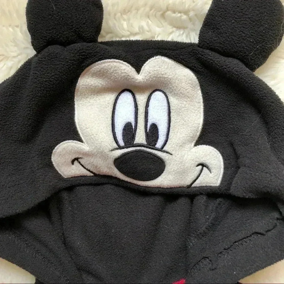 Mickey Mouse Footed Onesie Size 2T  With Hood - Picture 11 of 16